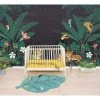 Lilipinso Stickers Et Papiers-peint Enfant Papier Peint Décor Jungle En Papier Noir 4m X 2,48m