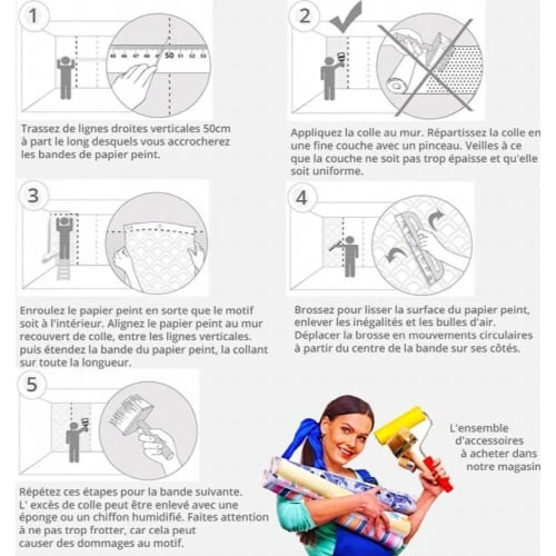 Artgeist Stickers Et Papiers-peint Enfant Papier Peint Enfant Learning By Playing Animals Multicolore 250x193 – Image 3