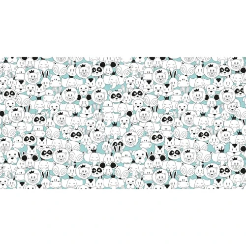 Acte Deco Stickers Et Papiers-peint Enfant Papier Peint Enfant Les Anicool - 250x255 – Image 3