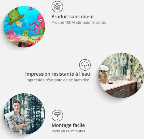 Artgeist Stickers Et Papiers-peint Enfant Papier Peint Enfant Little Traveller Multicolore 400x280 â Image 4