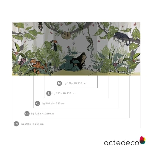 Acte Deco Stickers Et Papiers-peint Enfant Papier Peint Enfant Panoramique - 250x510 – Image 2