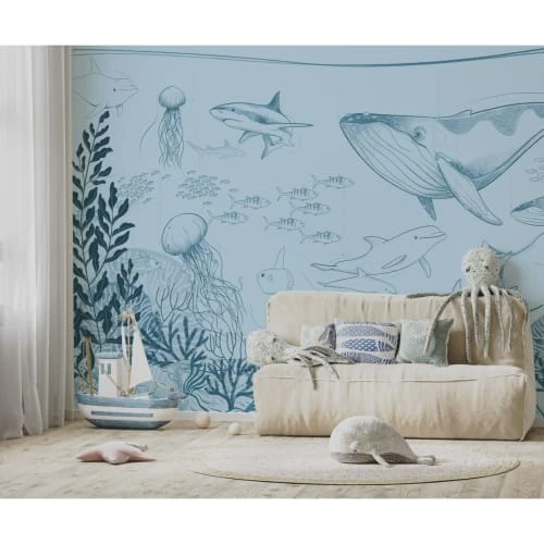 Acte Deco Stickers Et Papiers-peint Enfant Papier Peint Enfant Panoramique Enfant Océan - 250x255 – Image 2
