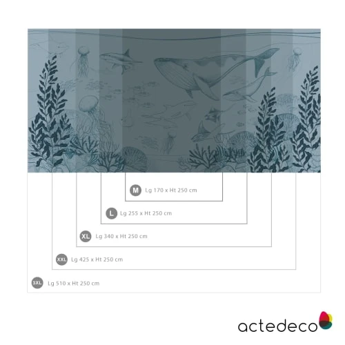 Acte Deco Stickers Et Papiers-peint Enfant Papier Peint Enfant Panoramique Enfant Océan - 250x255 – Image 6