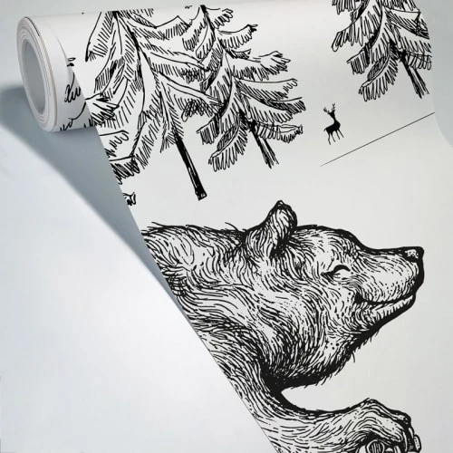 99Déco Stickers Et Papiers-peint Enfant Papier Peint Panoramique Intissé 144x270cm – Image 5