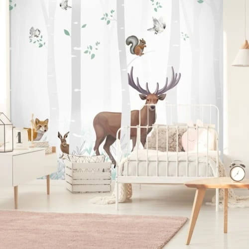 99Déco Stickers Et Papiers-peint Enfant Papier Peint Panoramique Intissé 240x270cm