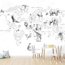 99Déco Stickers Et Papiers-peint Enfant Papier Peint Panoramique Intissé 336x270cm