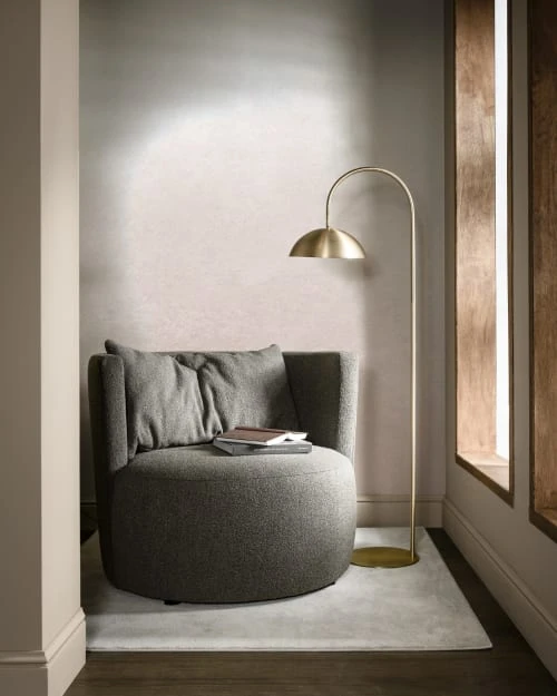 VtWonen Stickers Et Papiers-peint Enfant Papier Peint Panoramique Intissé Dégradé Argile 280x300cm – Image 3