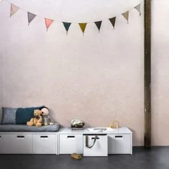 VtWonen Stickers Et Papiers-peint Enfant Papier Peint Panoramique Intissé Dégradé Argile 280x300cm