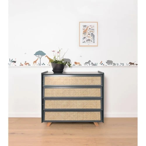 Lilipinso Stickers Et Papiers-peint Enfant Planche De Stickers Animaux De La Jungle Multicolore – Image 4