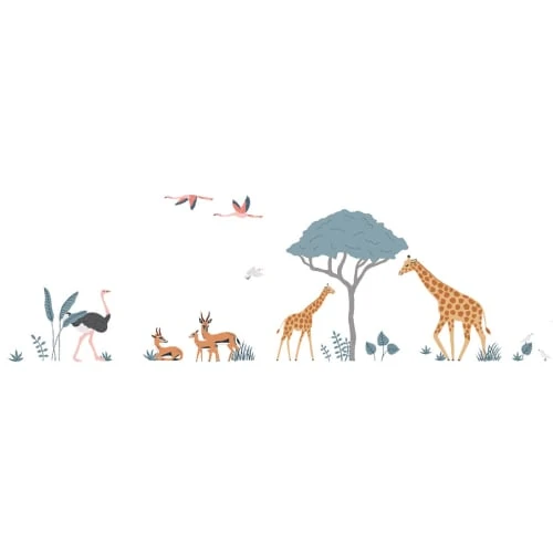 Lilipinso Stickers Et Papiers-peint Enfant Planche De Stickers Animaux Sauvages Multicolore – Image 3