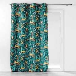 Douceur D'Intérieur Rideaux Enfant Rideau Bleu 140x260cm