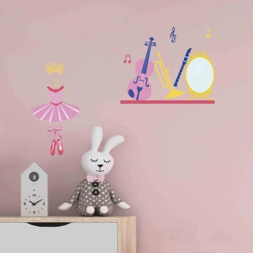 Draeger Paris Stickers Et Papiers-peint Enfant Sticker Mural Ballerine