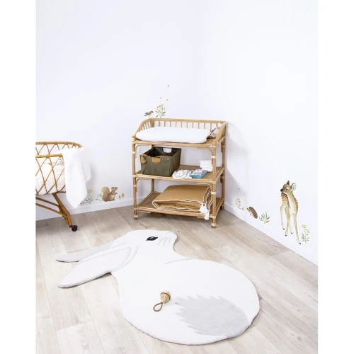 Lilipinso Stickers Et Papiers-peint Enfant Sticker XL Faon En Vinyle Mat Orange 26x60 Cm – Image 4