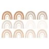 Decochic Stickers Et Papiers-peint Enfant Stickers Mureaux En Vinyle Arcs En Ciel Marron Et Beige