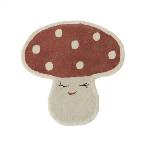 OYOY Living Design Tapis Enfant Tapis 80% Laine 20% Coton 75x77cm