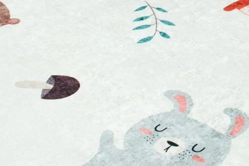 Nazar Tapis Enfant Tapis Chambre Enfant Motif Animaux 120x160 – Image 5