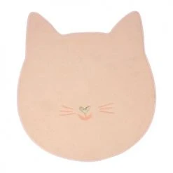 Decoratie Tapis Enfant Tapis Chat Sherpa Rose