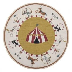 Bloomingville Tapis Enfant Tapis Circus D110cm
