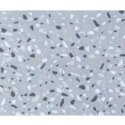 Lorena Canals Tapis Enfant Tapis Coton Bleu Marine 140x200