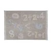 Lorena Canals Tapis Enfant Tapis Coton Lavable Chiffres Bébé 120x160cm
