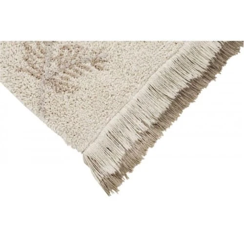 Lorena Canals Tapis Enfant Tapis Coton Lavable Forêt De Pins Beige 140x200cm – Image 3