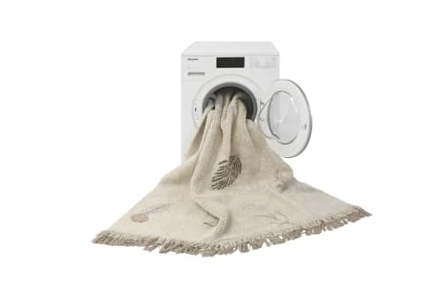 Lorena Canals Tapis Enfant Tapis Coton Lavable Forêt De Pins Beige 140x200cm – Image 5