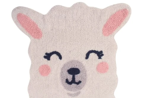 Lorena Canals Tapis Enfant Tapis Coton Lavable Lama 82x120cm – Image 6