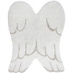Lorena Canals Tapis Enfant Tapis Coton Lavable Mini Ailes 75x100cm