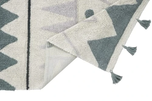 Lorena Canals Tapis Enfant Tapis Coton Lavable Mini Aztèque 70x100cm – Image 4