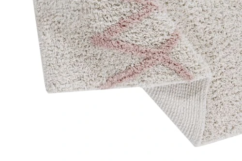 Lorena Canals Tapis Enfant Tapis Coton Lavable Vintage Nude 120x160cm – Image 2