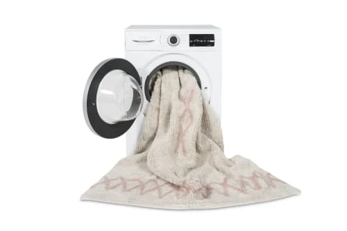 Lorena Canals Tapis Enfant Tapis Coton Lavable Vintage Nude 120x160cm – Image 5