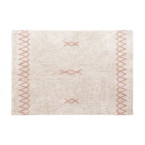 Lorena Canals Tapis Enfant Tapis Coton Lavable Vintage Nude 170x240cm