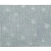 Lorena Canals Tapis Enfant Tapis Coton Motif Star Bleu 120x175cm