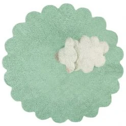 Lorena Canals Tapis Enfant Tapis Coton Relief Mouton D140cm