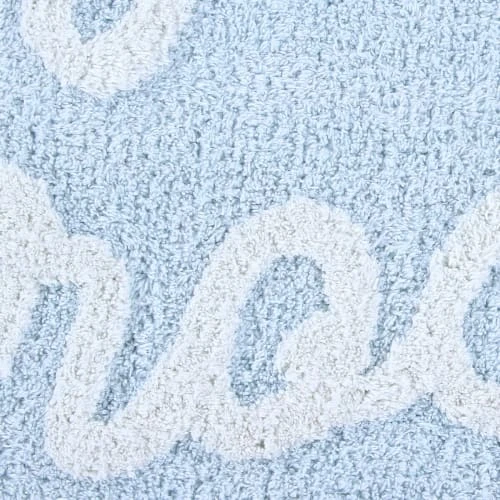 Lorena Canals Tapis Enfant Tapis Coton Rond Lavable Baby, You Rock! D120cm – Image 3