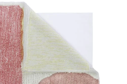 Lorena Canals Tapis Enfant Tapis En Laine Lavable Bleu Et Rose 240x170 – Image 4