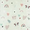 Nazar Tapis Enfant à Motifs Papillon 120x160
