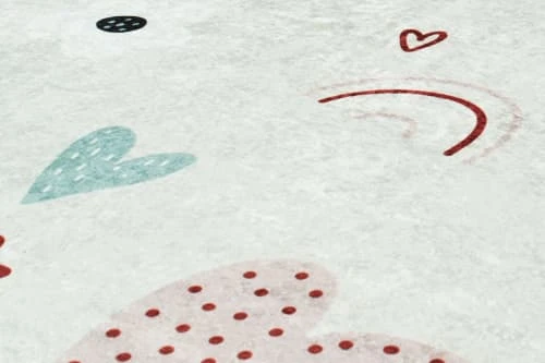 Nazar Tapis Enfant à Motifs Papillon 80x150 – Image 5