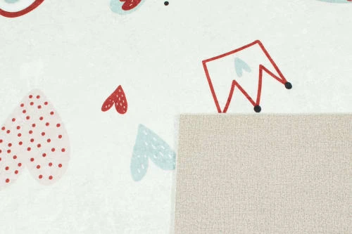 Nazar Tapis Enfant à Motifs Papillon 80x150 – Image 6