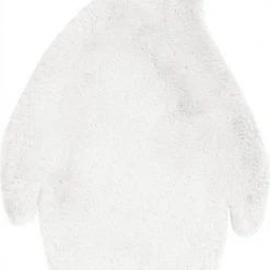 Me Gusta Tapis Enfant Blanc Rectangle Micropolyester 52x90