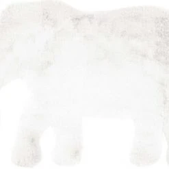 Me Gusta Tapis Enfant Blanc Rectangle Micropolyester 60x90