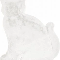 Me Gusta Tapis Enfant Blanc Rectangle Micropolyester 81x90