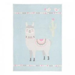 Un Amour De Tapis Tapis Enfant Bleu 80x150