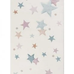 Esprit Tapis Enfant Ciel étoilé Blanc Pastel Avec Relief 200x290
