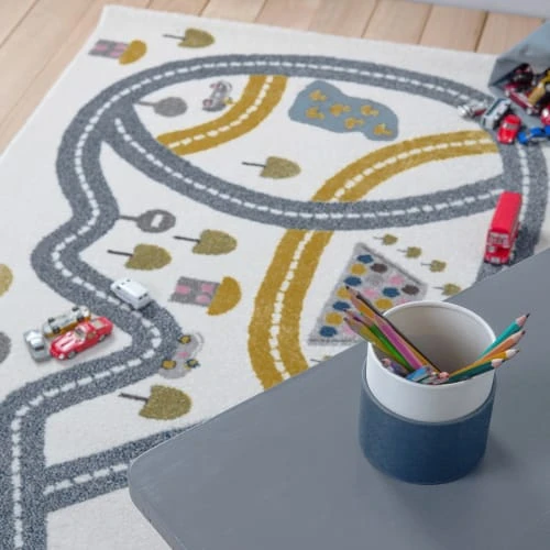 AFK Living Tapis Enfant Circuit Multicolore 80x150 – Image 2