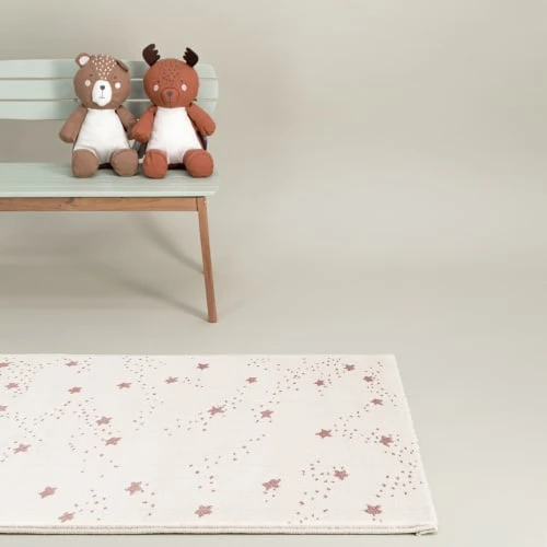 AFK Living Tapis Enfant Constellation D'étoiles Rose 80x150 – Image 2