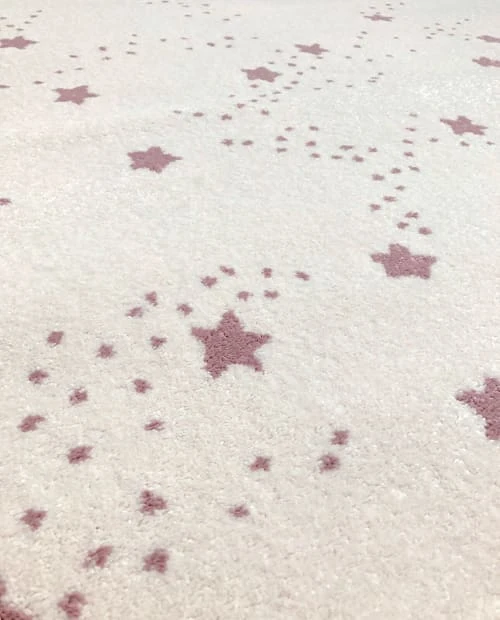 AFK Living Tapis Enfant Constellation D'étoiles Rose 80x150 – Image 4