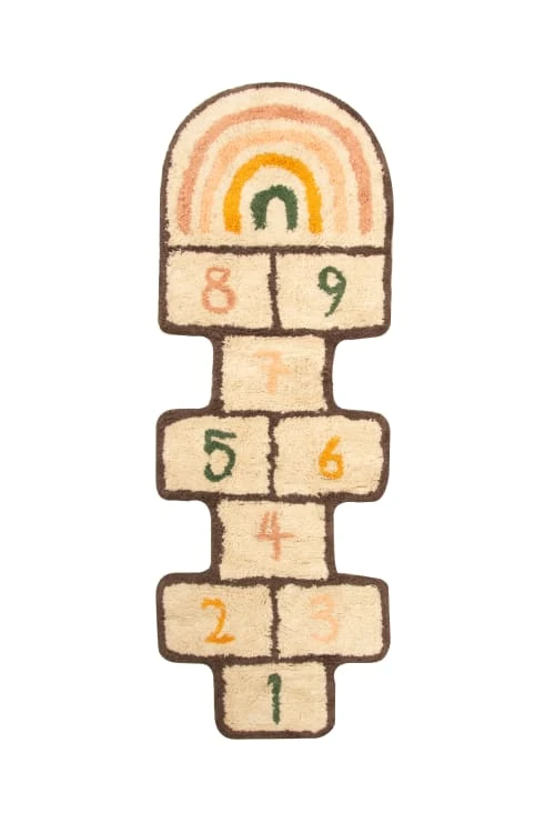 RNT By Really Nice Things Tapis Enfant En Coton Forme De Marelle S