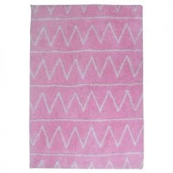 Un Amour De Tapis Tapis Enfant En Coton Rose 60x110