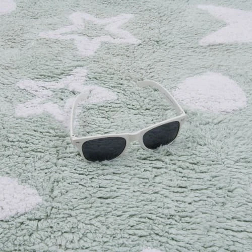 Un Amour De Tapis Tapis Enfant En Coton Vert 60x110 – Image 3